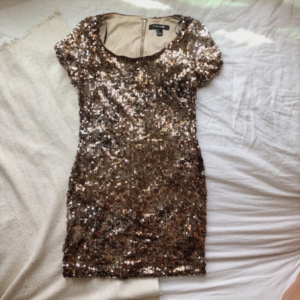 Sequin Forever 21 Party Dress